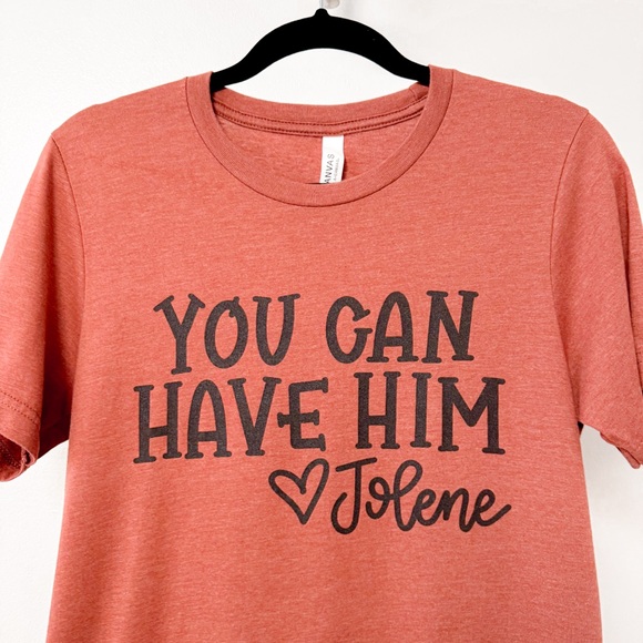 Dolly Parton Theme‎ Lyric Graphic T-Shirt Rust Small - Picture 3 of 7